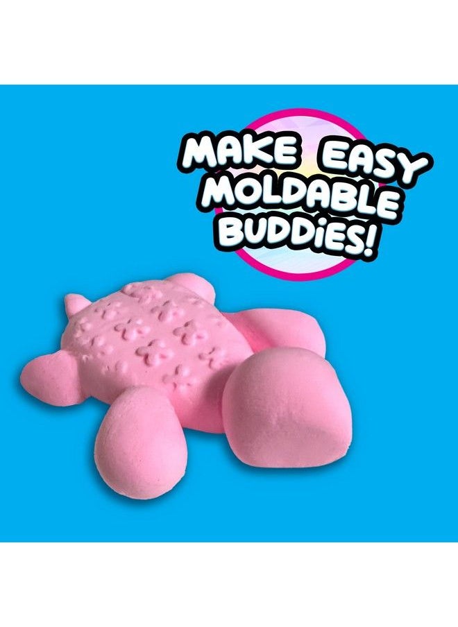 COMPOUND Kings - Butter Cloudz Compound Tub For Girls & Boys ; Sensory Toys ; Nontoxic & Nonsticky ; Stress Relieving Tactile ; (Pink Cotton Candy) - Image 1