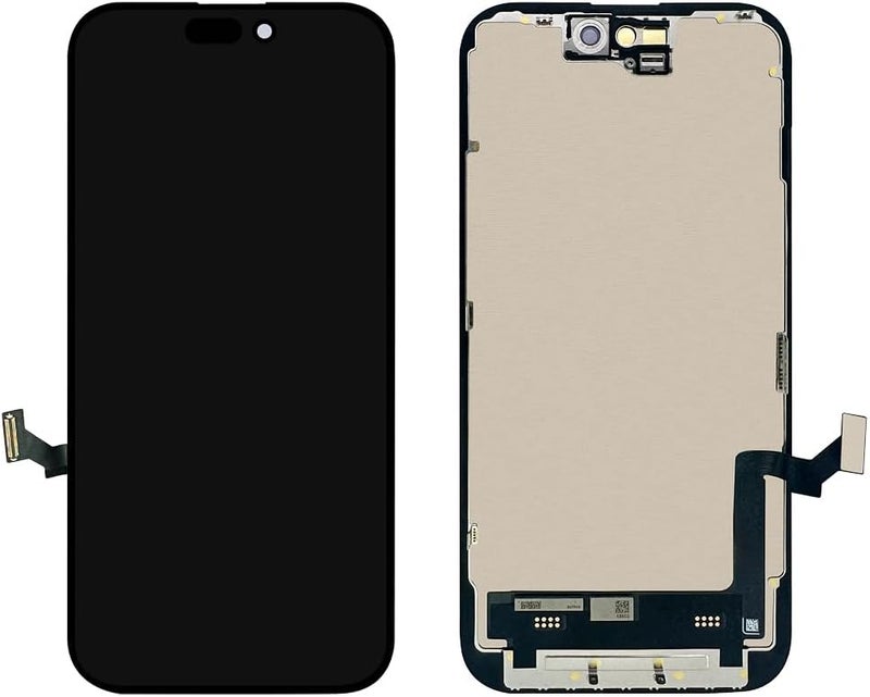 Ace Tech Cellular LCD Screen Replacement for iPhone 15 (A2846, A3089, A3092, A3090) 6.1 inch Touch Screen Display Digitizer Frame Assembly Repair Kit + Tempered Glass + Adhesive - Image 3