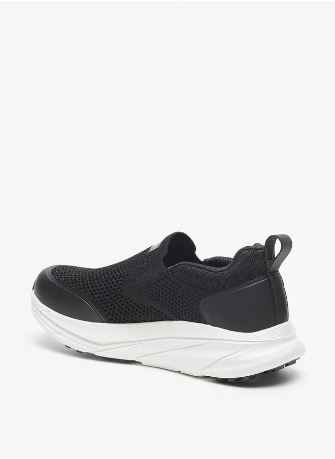 لو كونفورت Mesh Detail Slip-On Sneakers