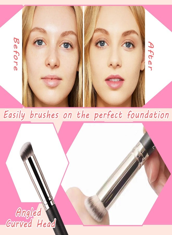 XMXueMei 2PCS Color Changing Foundation Set with Brush and Makeup Sponge,SPF 50 PA+++ Oil Control Full Coverage Liquid Foundation Makeup,Flawless Moisturizing Concealer for All Skin Types - Image 5