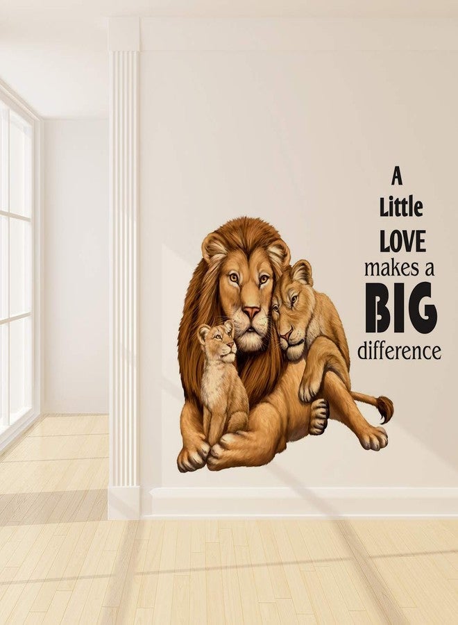 Wallstick ملصقات جدارية لعائلة سعيدة (فينيل 90 سم × 70 سم) - Image 2
