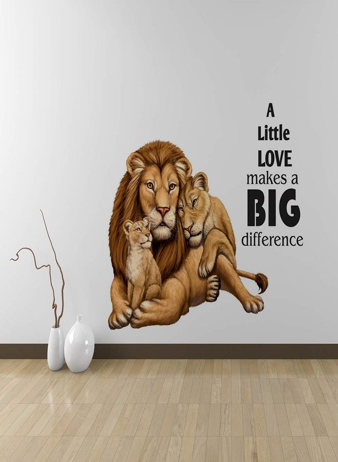Wallstick ملصقات جدارية لعائلة سعيدة (فينيل 90 سم × 70 سم) - Image 1