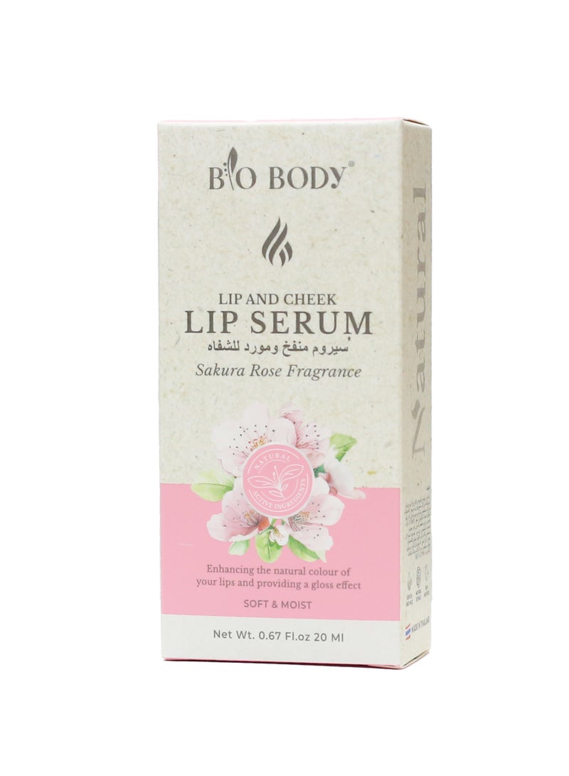 bio-body lip and cheek lip serum 20ml - Image 2