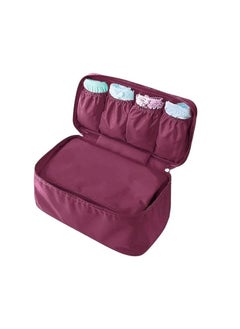 TRAVEL Portable Bra & Underwear Organizer – Waterproof Travel Storage Bag for Lingerie, Socks, Toiletries & Cosmetics, Multi-Functional Packing Cube with Large Capacity  - Image 2
