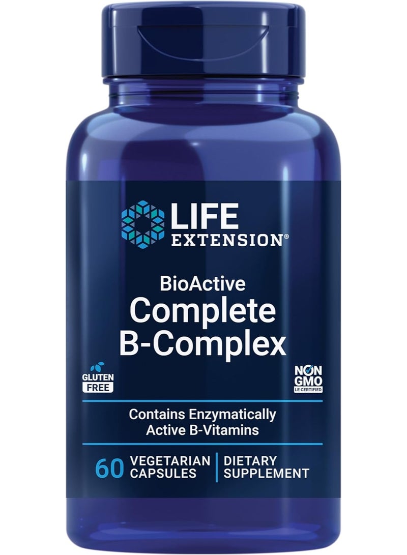 لايف إكستنشن فتامين بي كمبلكس 60 كبسولة نباتية - Image 1