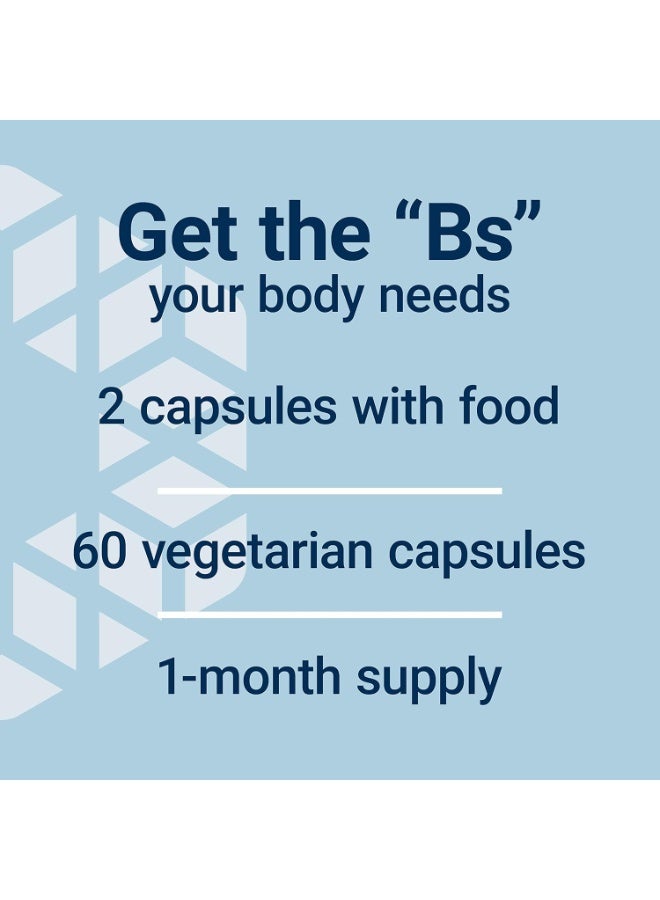 لايف إكستنشن فتامين بي كمبلكس 60 كبسولة نباتية - Image 4