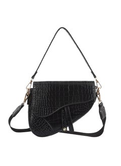 Women'S Saddle Shoulder Bag Pu Leather Crossbody Purse Crocodile Handbag Black Crocodile - pzsku/ZCCB03DE8C42442310B38Z/45/_/1714992449/fd86a0ce-3265-40f3-9b21-d16e65a536bd