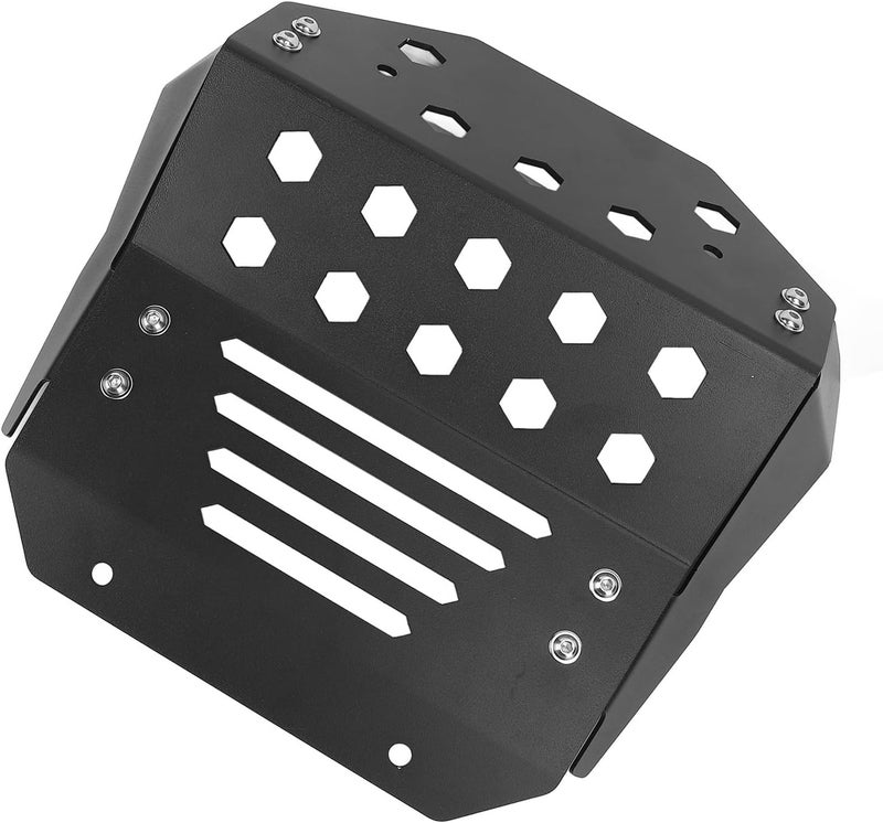 Tbest Engine Guard Skid Plate Aluminum Effective Collision Engine Chassis Cover for Cub 2020 to 2024 Guard Skid Pl and Cub 125 Trail Provides Fit for S - Image 3