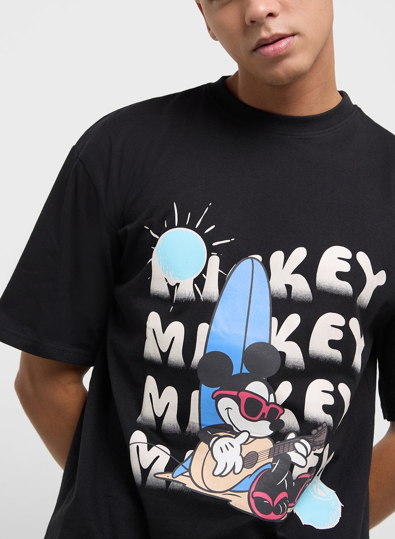Disney Mens Over Size Crew Neck - Image 3