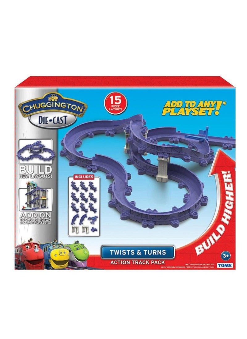 CHUGGINGTON Chuggington StackTrack Twists and Turns Action Track Pack  - Image 1