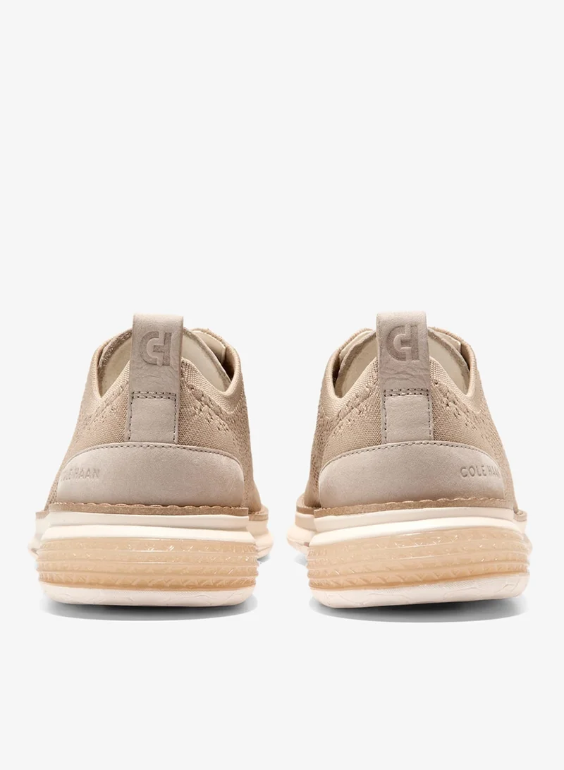 COLE HAAN BEIGE Men's OriginalGrand Energyweave Stitchlite Wingtip Oxfords for Men | Best Price UAE