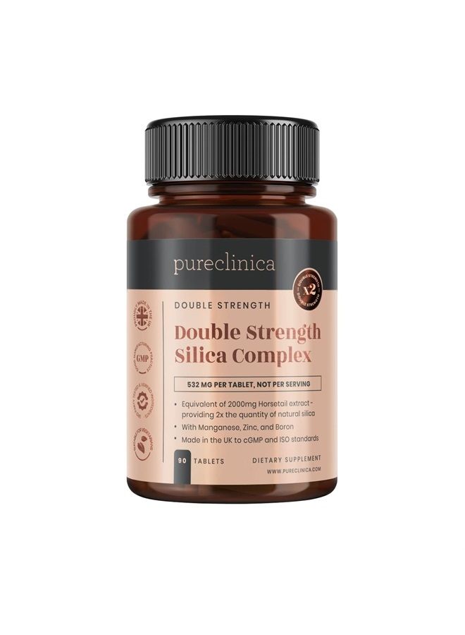 Double Strength Silica Complex – 3 month supply! (2000mg Horsetail Extract x 90 Tablets)