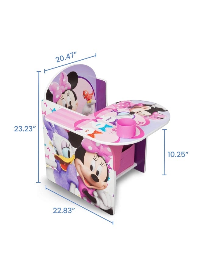 Delta CHILDREN Chair Desk With Stroage Bin  Disney Minnie Mouse  - Image 2