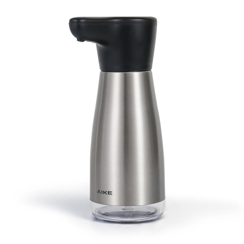 AIKE Magnetic Charging Waterproof Automatic Soap Dispenser for Liquid Soap Spot Resist Stainless Finish 14fl.oz. Model AK1337 - Image 1