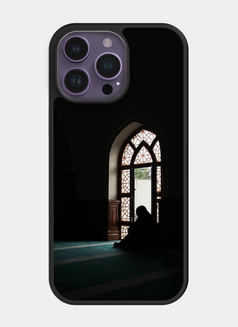PXLAAT iPhone 14 Pro Max case cover A Women Inside The Mosque - Image 1