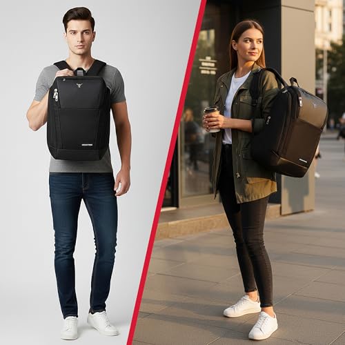 Urban Tribe Arrow 30L Office/Travel Laptop Backpack for Men & Women| Fits 15.6 Inch Laptop Backpack| Quick Access Pocket| Everyday Commute Backpack with Trolley Strap, Chest Lock and Anti theft design - Image 2