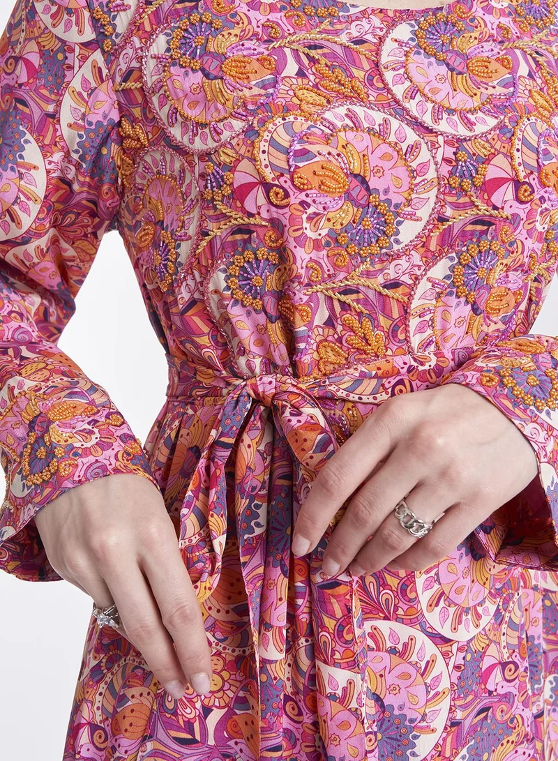 KASHKHA Floral Print Dress