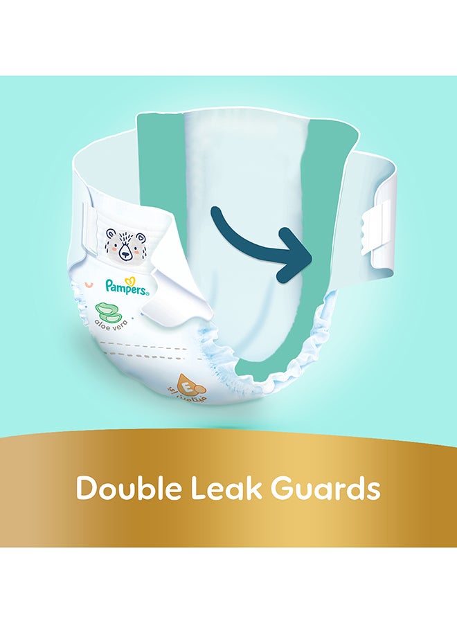Pampers Ultimate Comfort Taped Diapers, Size 3, 6-10kg, Lotion infused with Aloe Vera and Vitamin E, Giga Box, 252 Count - Image 5