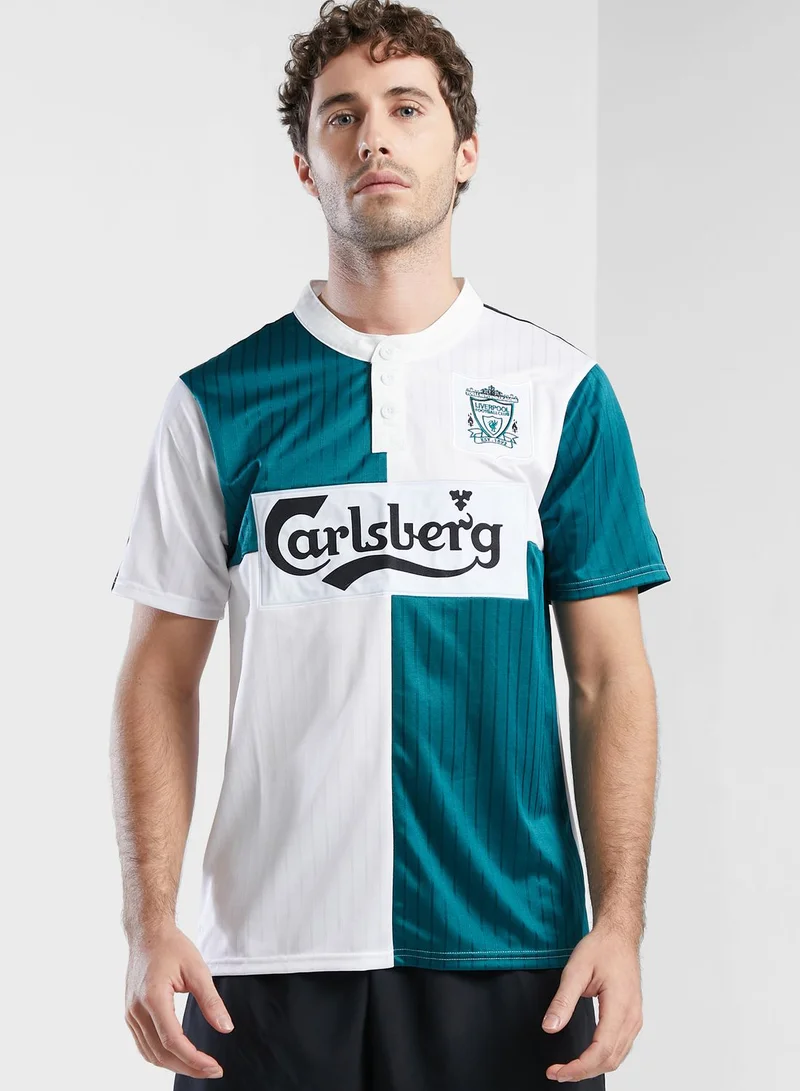 Liverpool FC Liverpool 95-96 Away Jersey