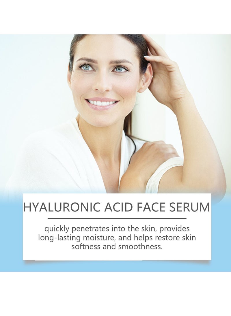 West&Month Hyaluronic Acid Face Serum, Gla-Mory Micro-Infusion Facial System for Women – Hydrating, Anti-Aging Moisturizer for Dark Spot Removal, Brightening, and Skin Tightening 10ml - Image 3