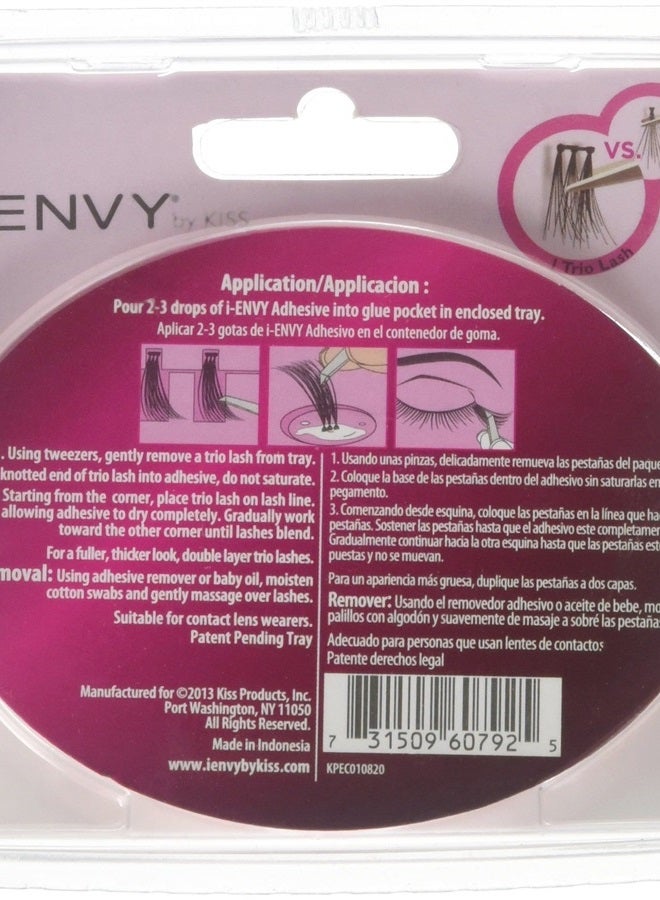 KISS رموش كيس آي إنفي ثلاثية قصيرة 30 ثلاثي (عبوة 3) - Image 2