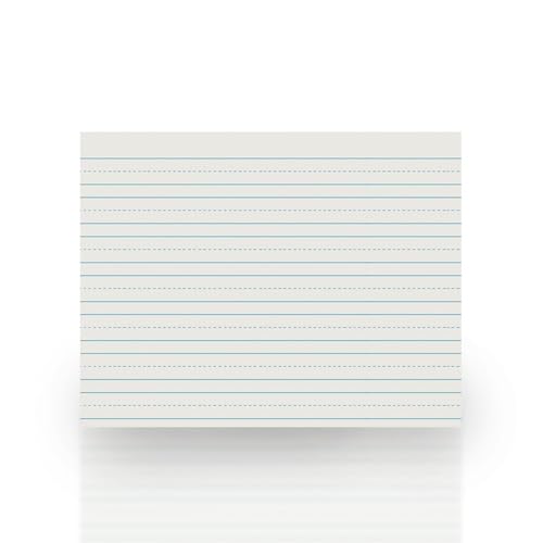School Smart 085439 Alternate Ruled Paper without Margin, 10.5" Length, 8" Width, White (Ream of 500) - Image 4