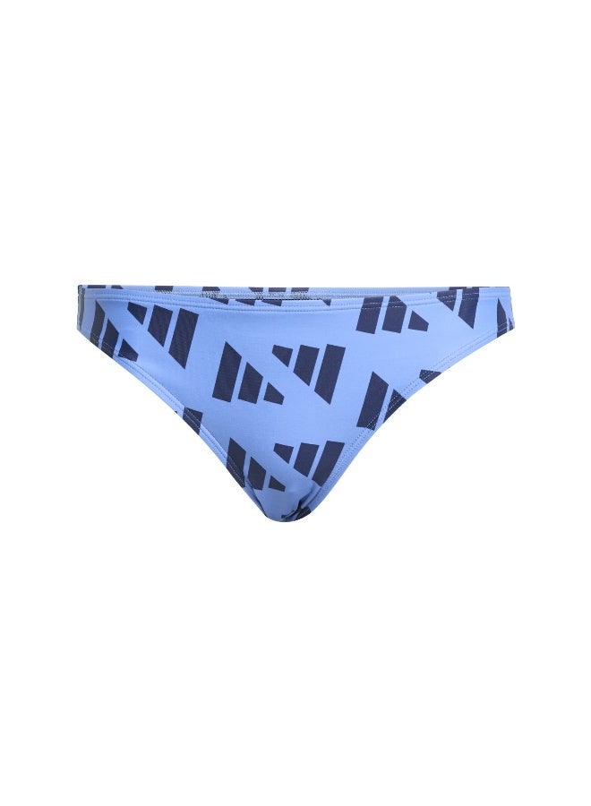 Adidas Brd Grx Bikini Blue Swim Swimwear For Women 26" - Image 3