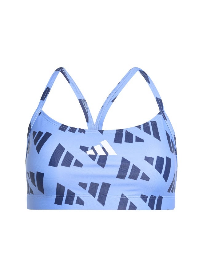 Adidas Brd Grx Bikini Blue Swim Swimwear For Women 26" - Image 2