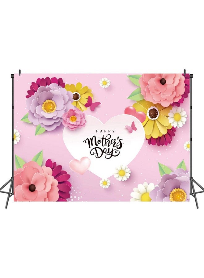 LTLYH 7X5Ft Happy Mother'S Day Photography Backdrops Mother'S Day Brunch Decorations Backdrop Mother'S Day Photo Backdrop Mother'S Day Party Banner Studio Props 137 - Image 4