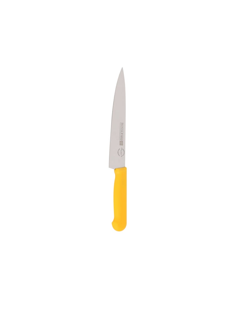 Royalford 8" Chef Knife- RF12561/ with Ultra-Sharp Stainless Steel Blades and Rust-Proof Body, PP Handle - Image 5