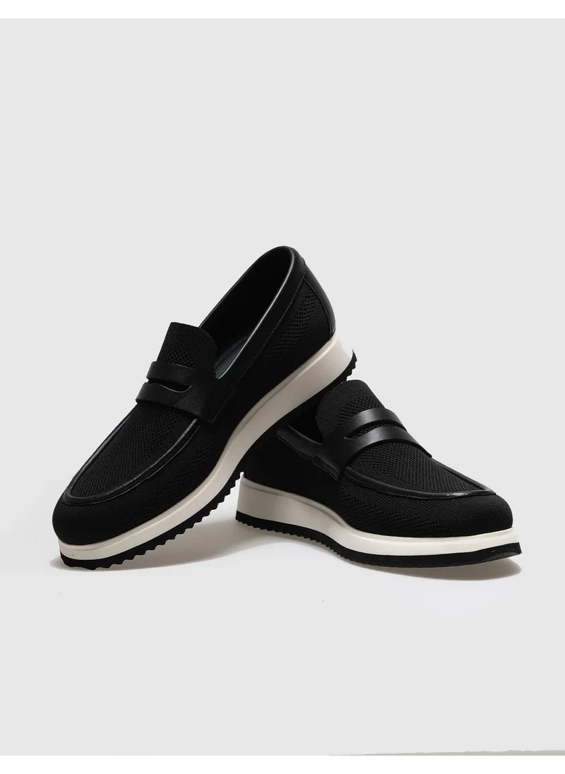 Cabani Knitwear Black Men's Casual Shoes