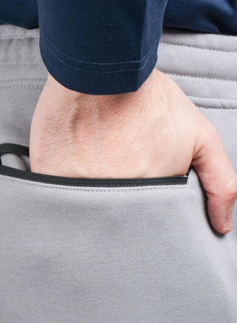 GIORDANO  Men's French Terry Jogger Pants - Slim Fit, Elastic Waist, Comfortable & Stylish for Men | Best Price UAE