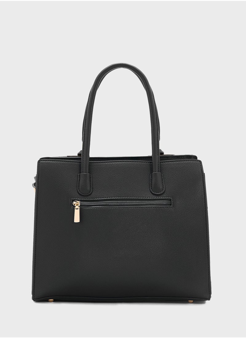 Khizana Mild Grain Satchel With Pouch  - Image 2