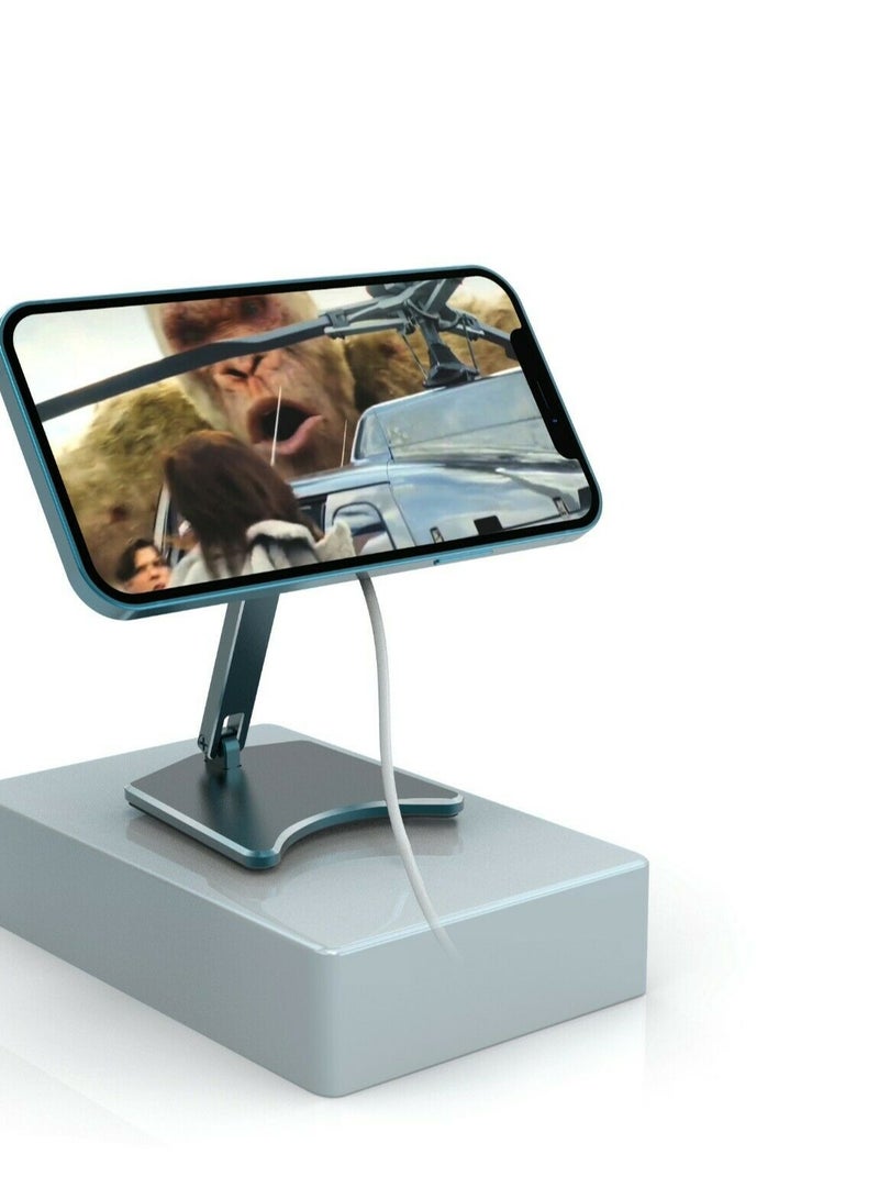 Metal Wireless Charger Stand Mag Safe Magnetic Fast Charging Holder - Image 2