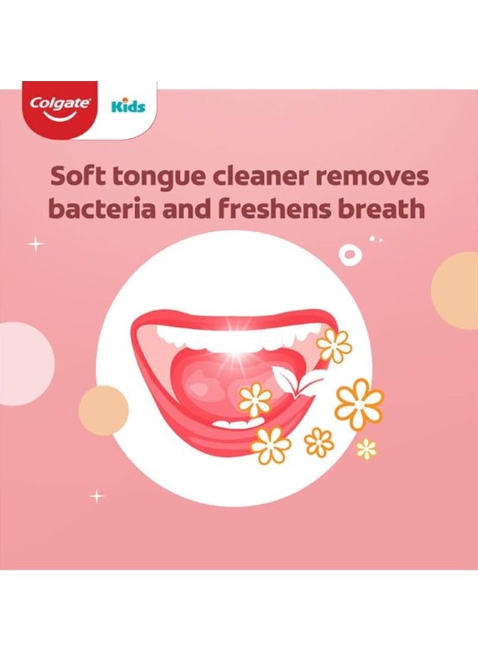 Colgate Kids Barbie Manual Toothbrush,Multicolor,1 Piece - Image 3