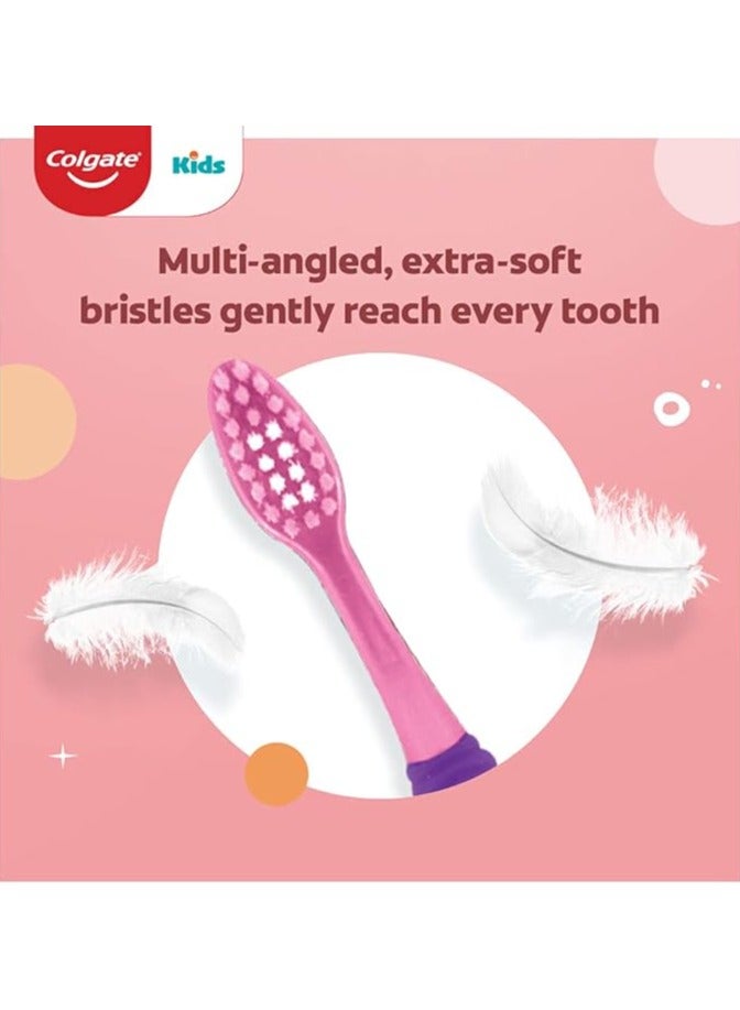 Colgate Kids Barbie Manual Toothbrush,Multicolor,1 Piece - Image 4
