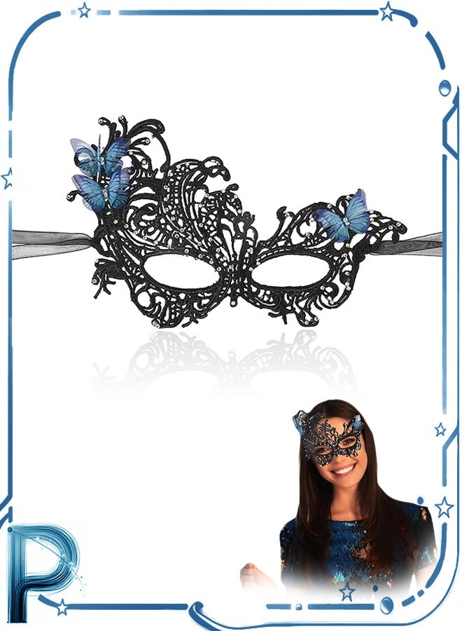 Photon أقنعة تنكرية للبالغين، أقنعة تنكرية، أقنعة دانتيل غامضة ومرحة - Image 1