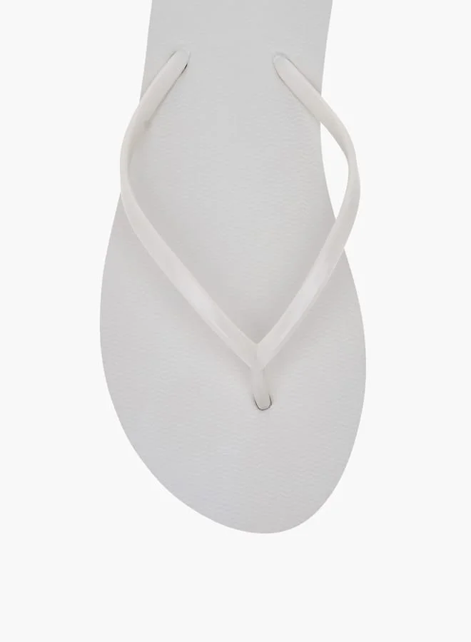 Celeste Women Textured Thong Slippers