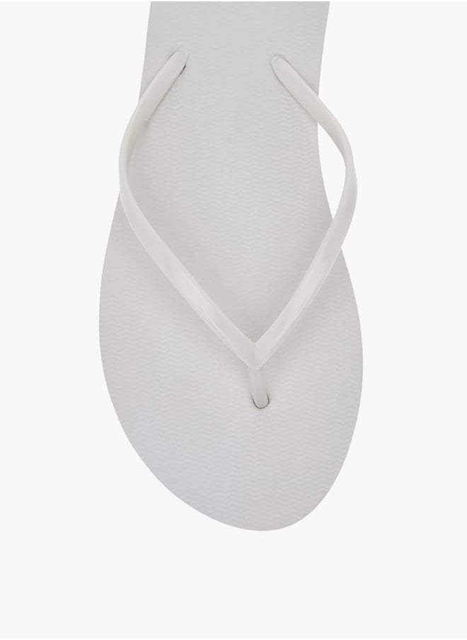 Celeste Women Textured Thong Slippers  - Image 3
