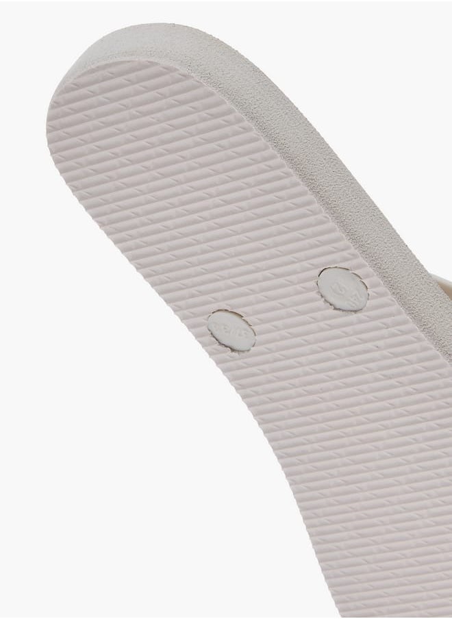 Celeste Women Textured Thong Slippers  - Image 4