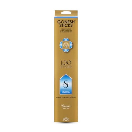 Gonesh - Classic Collection - Non-Toxic 10” Slow Burn Light Fruit & Floral Aromatic Sticks - No. 8-100 Pack - Image 1