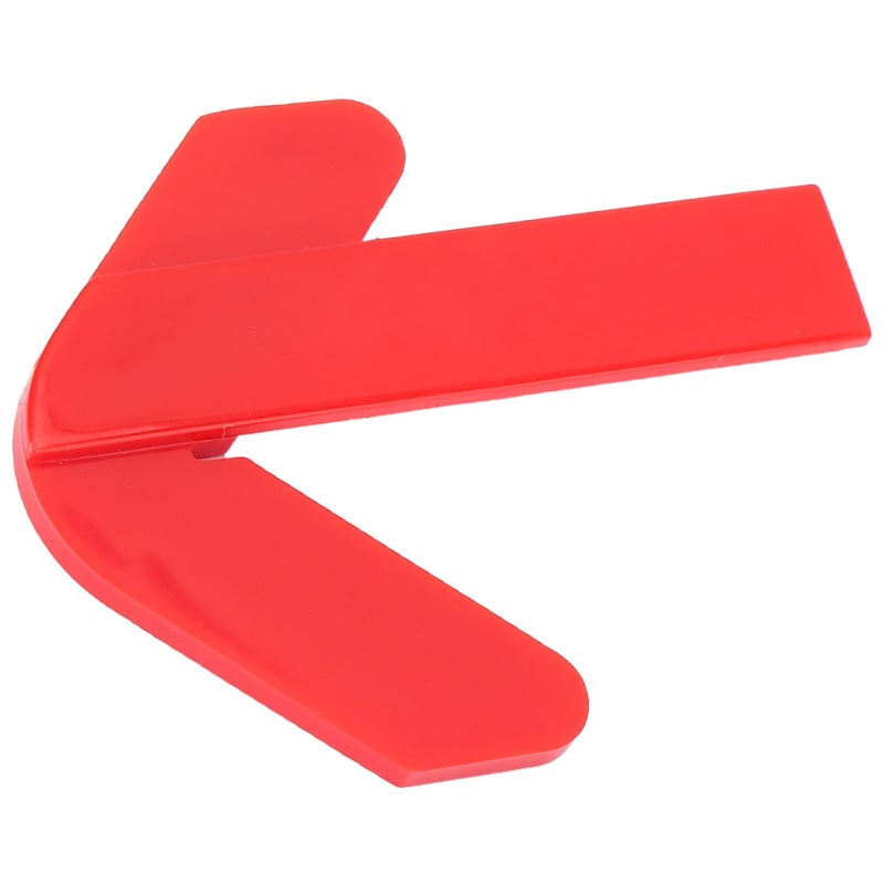 Center Finder ABS Plastic Rustproof Quick Circle Center Locator - Lightweight Red Center Finding Tool for Woodworking - Image 2