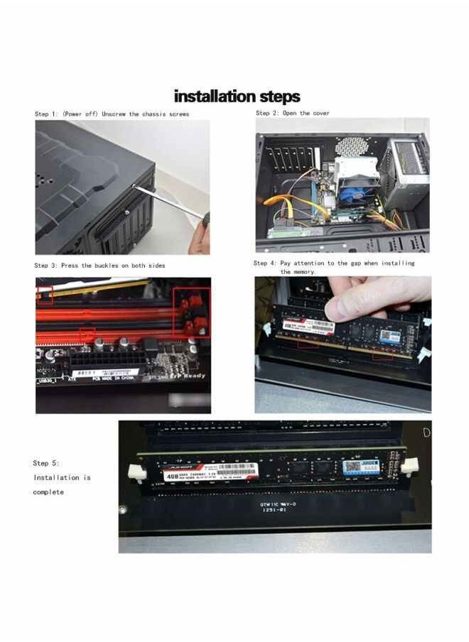 جوهر رام DDR4 للكمبيوتر المكتبي 8جيجابايت  - Image 5