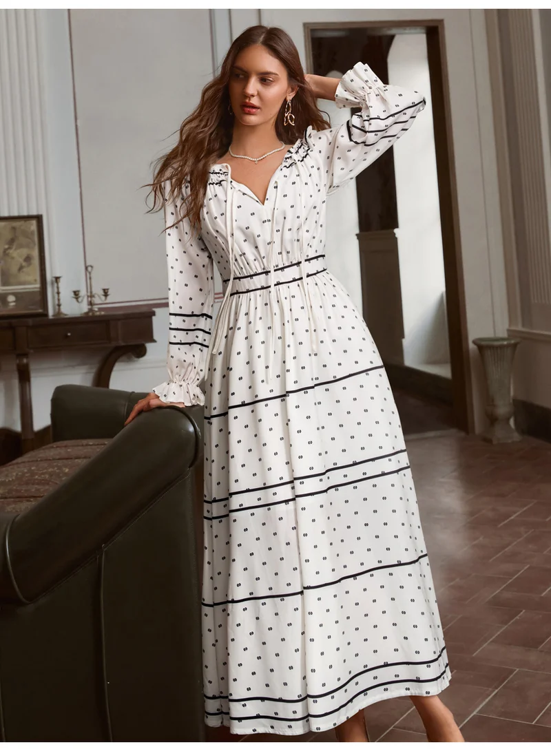 SIMPLEE Women's Summer Elegant DressLight & Comfortable Lightweight Cotton Blend Perfect for Outings