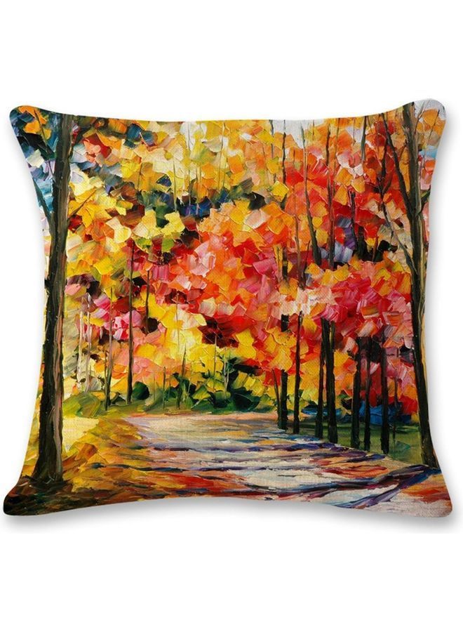 نيبمينينت غطاء وسادة ديكور من الكتان متعدد الألوان