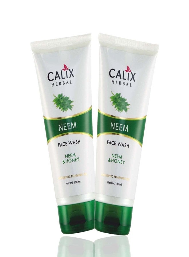 كلاليكس هيربال غسول الوجه بالأعشاب العضوية والأيورفيدية من كاليكس، بخلاصة النيم، يساعد على التحكم في حب الشباب والبثور والشوائب والزيوت. غسول فائق التنقية غني بالنيم والعسل. مناسب لجميع أنواع البشرة - 100 مل - (عبوة من قطعتين) - Image 1