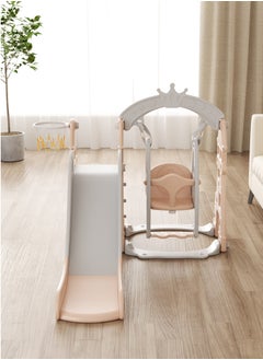FULL JOY Princess 3*1 Slide With Swing + Basketball  - Image 3