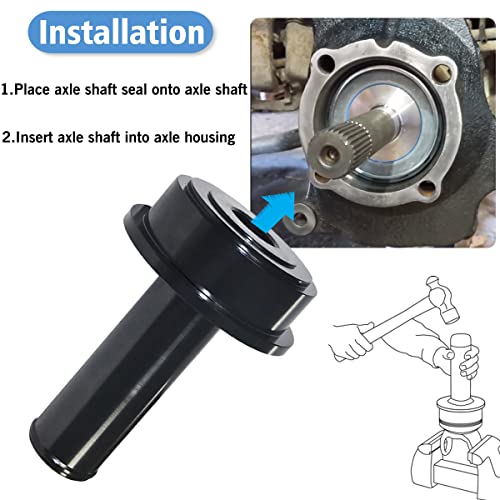 Bentolin 6695 Axle Shaft Seal Installer Compatible for 1998-2004 F250 F350 F450 F550 Excursion 4X4 Wheel Knuckle Vacuum Oil Seal Tool - Image 4