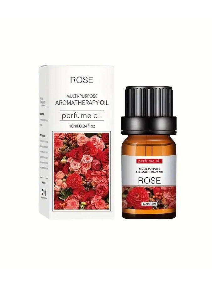 ORiTi 1 PC Essential Oil 10ml  For Diffuser Humidifier Candle Hair Conditioner - ROSE - Image 1
