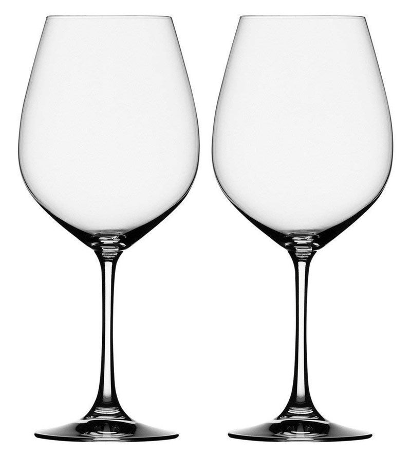 Diablos Red Wine Glass Elegant Stemmed Wine Glasses Wine Champagne Flute Glasses for Cocktail Mojito Set of 2 465ml